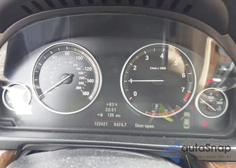 2013 BMW 528I xDrive из США, поврежденный, VIN WBAXH5C52DD115352